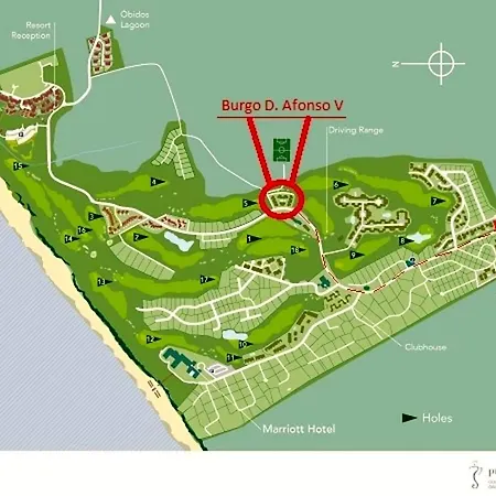 Burgo Dom Afonso V Golf & * Прайя-дель-Рей