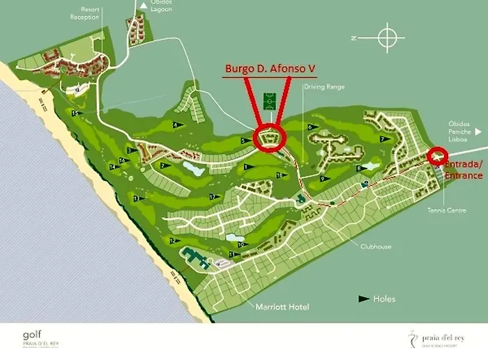 Burgo Dom Afonso V Golf & * Praia del Rei